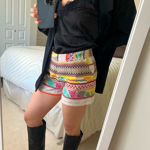 Tweed pattern shorts - Picture 4 of 6